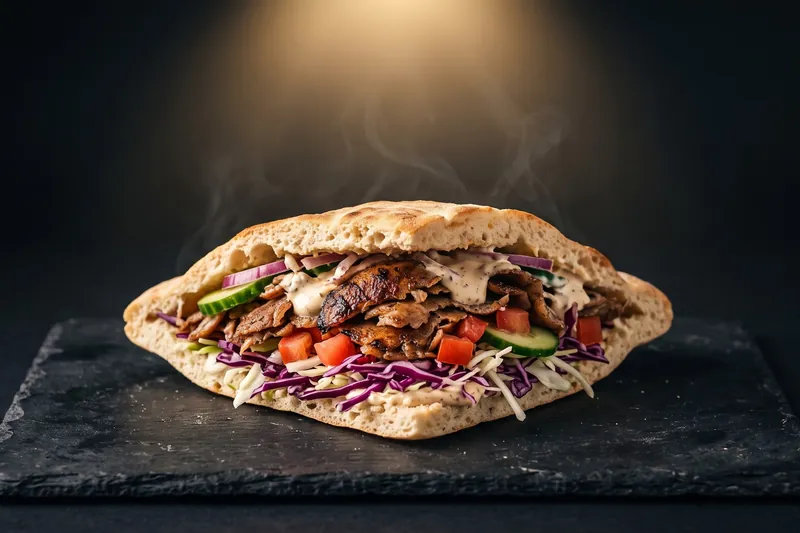 Kebab w bułce